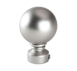 Terminal bola fierro 28 mm 2 unidades