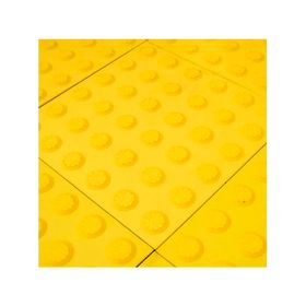 Piso Podo táctil estriado amarillo 0.7 mm 1.77 m2