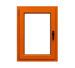 Ventana oscilobatiente 70x90 cm PVC alemán termopanel Blindex roble