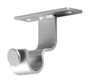 Soporte para cortina simple 28 mm satín 2 un.