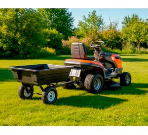 Carro tractor plástico 150 kg 64x84x150 cm