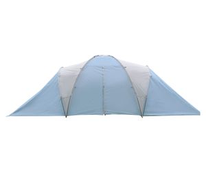 Carpa Huascarán azul 6 personas 610x220x170/140 cm