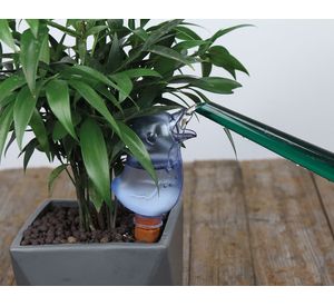 Estaca riego pájaro