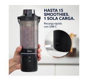 Licuadora portátil GoMAX 100W negro