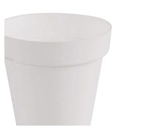 Macetero 20 cm Capri blanco Outzen