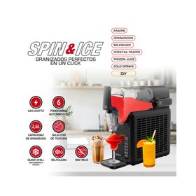 Máquina de granizado TH-SM26DN negro 2.6 lt