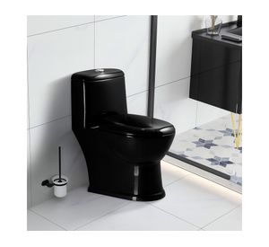 One piece WC2004P30N negro 30 cm