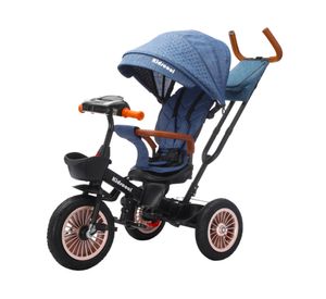 Triciclo multifunción Luxor 360 azul