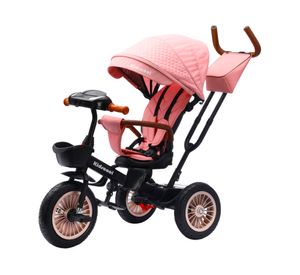 Triciclo multifunción Luxor 360 rosado