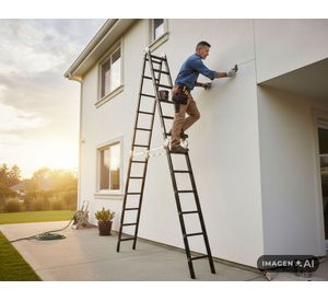 Escalera alto 6.9 m 24 peldaños