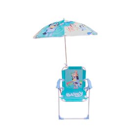 Silla director con quitasol Bluey