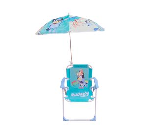 Silla director con quitasol Bluey
