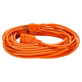 Extensión eléctrica 1 posición 10 m 10A 250V naranjo
