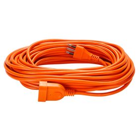 Extensión eléctrica 1 posición 15 m 10A 250V naranjo