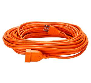 Extensión eléctrica 1 posición 15 m 10A 250V naranjo