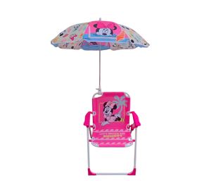 Silla director con quitasol Minnie