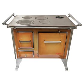 Cocina a leña Tradicional difumado 4 Quemadores 70x46x70 cm