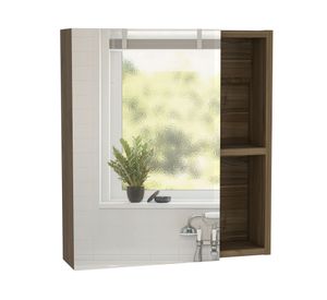 Botiquín baño con espejo Labelle gales 49.7x45x12.5 cm