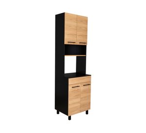 Mueble microondas Luna wengué/fresno europeo
