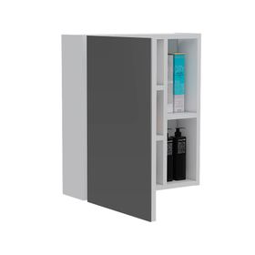 Botiquín baño Labelle blanco 49.7x45x12.5 cm