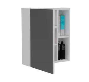 Botiquín baño Labelle blanco 49.7x45x12.5 cm