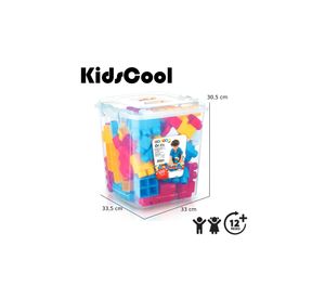 Block de encaje Jumbo multicolor 100 piezas