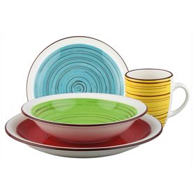 Vajilla cerámica Tutto per Tavola 24 piezas