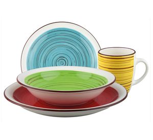 Vajilla cerámica Tutto per Tavola 24 piezas