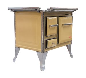 Cocina leña Tradicional 4 quemadores 70x46x70 cm