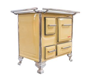 Cocina a leña amarillo 1 Quemador 80x56x80 cm