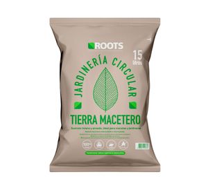 Tierra maceteros 15 lt