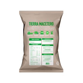 Tierra maceteros 15 lt