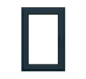 Ventana fija PVC alemán termopanel Blindex 70x120 cm antracita