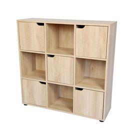 Estante Leo natural 5 puertas