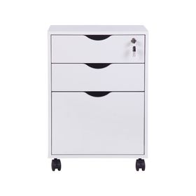 Cajonera Bill blanco 3 cajones