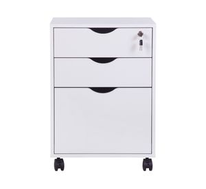 Cajonera Bill blanco 3 cajones