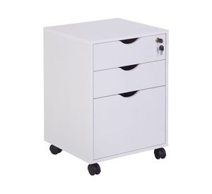 Cajonera Bill blanco 3 cajones