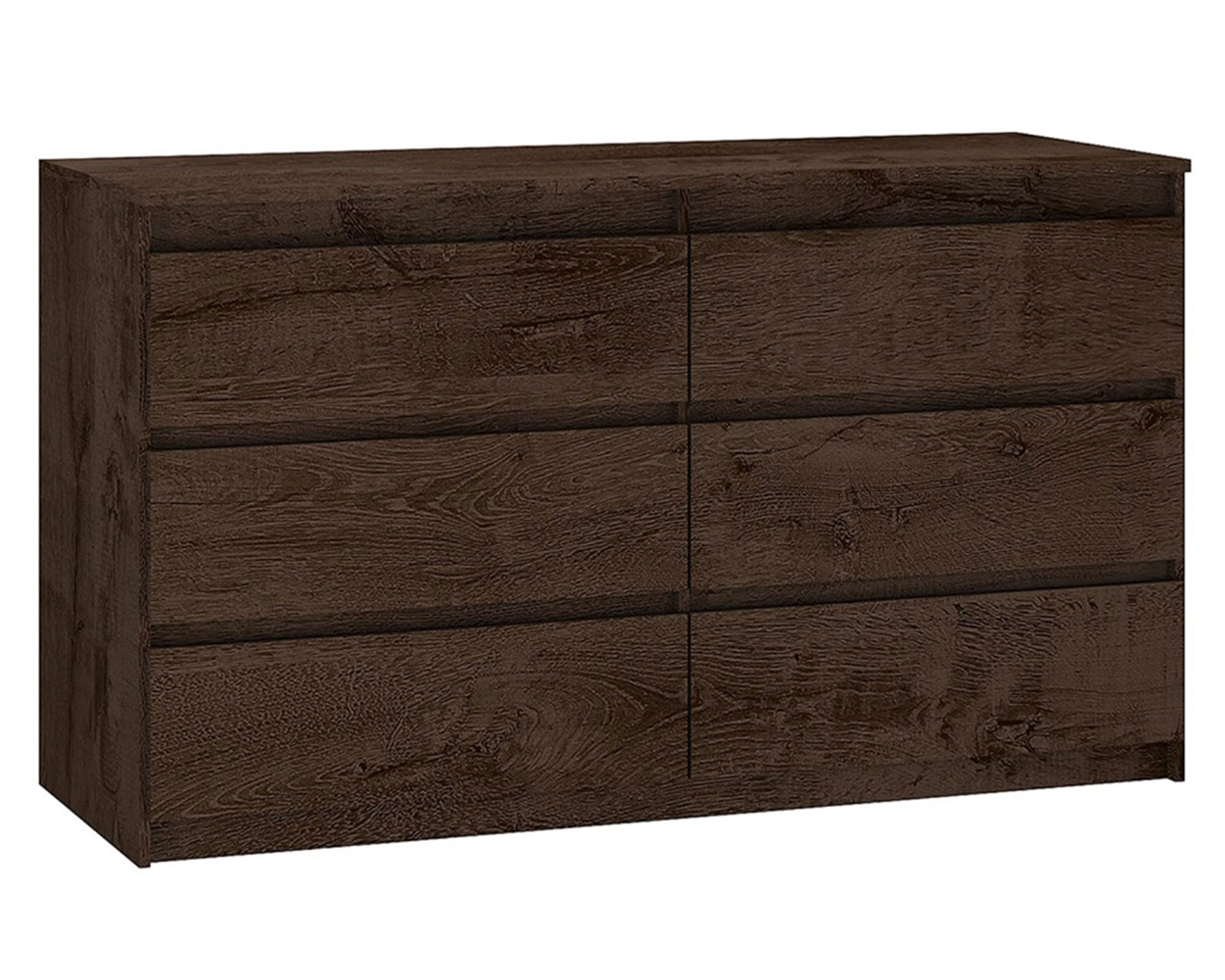 M+Design Cómoda Grecco tabaco 6 cajones
