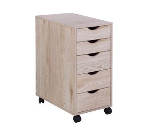 Cajonera Oregón natural 5 cajones