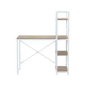 Centro trabajo Adel blanco/natural