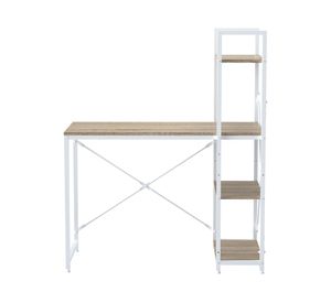 Centro trabajo Adel blanco/natural