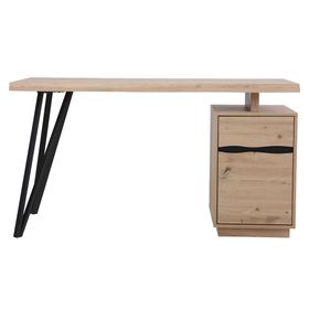 Escritorio Lam 1 puerta 1 cajón 76x140x60 cm