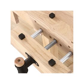 Banco trabajo madera 86x126x62 cm