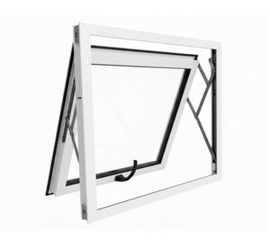 Ventana Línea 42 aluminio blanco 60x60 cm