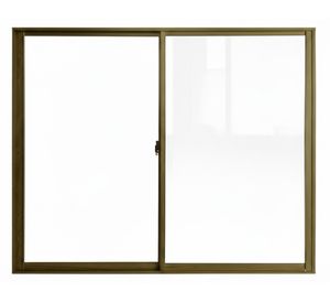 Ventana Línea 4000 aluminio titanio 140x120 cm