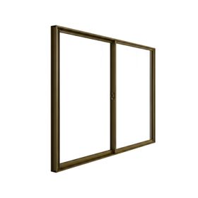 Ventana Línea 4000 aluminio titanio 140x120 cm