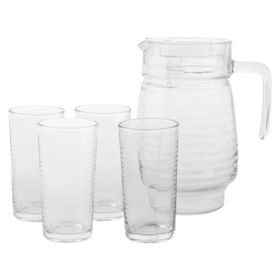 Jarra 1.5 lt + 4 vasos 250 ml Tutto per Tavola