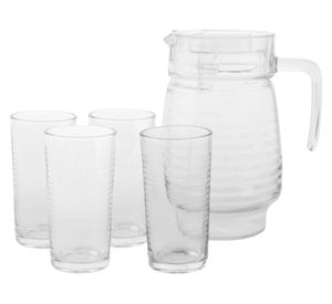 Jarra 1.5 lt + 4 vasos 250 ml Tutto per Tavola