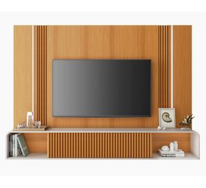 Panel TV 85" Lyon canela/off white