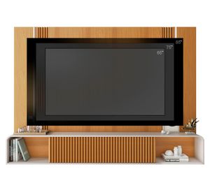 Panel TV 85" Lyon canela/off white